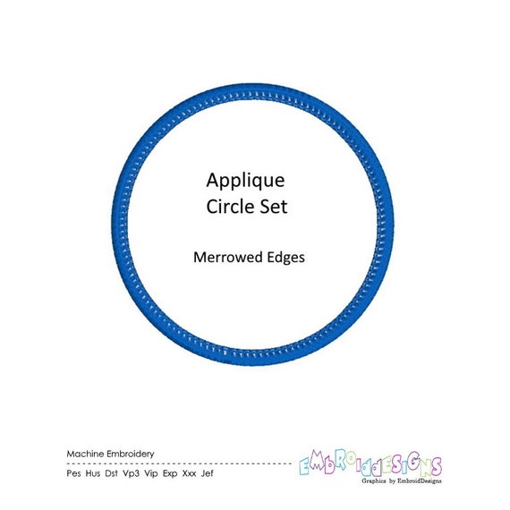 Spot on Applique Circle Template Set Spot on Applique Circle Template Set