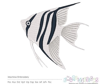 Engel-Aquarium | Engel Fisch Stickdatei