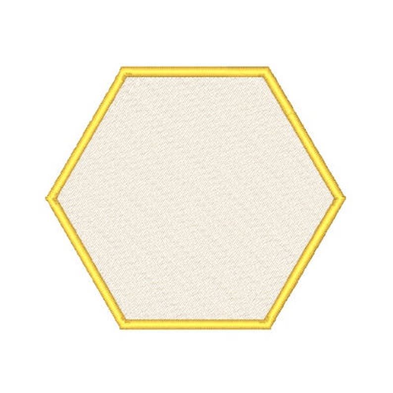 Hexagon embroidery designs hexagon applique embroidery border  etsy Hexagon embroidery designs hexagon applique embroidery border  etsy