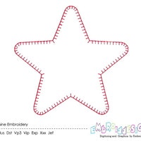Star Appliques - Etsy
