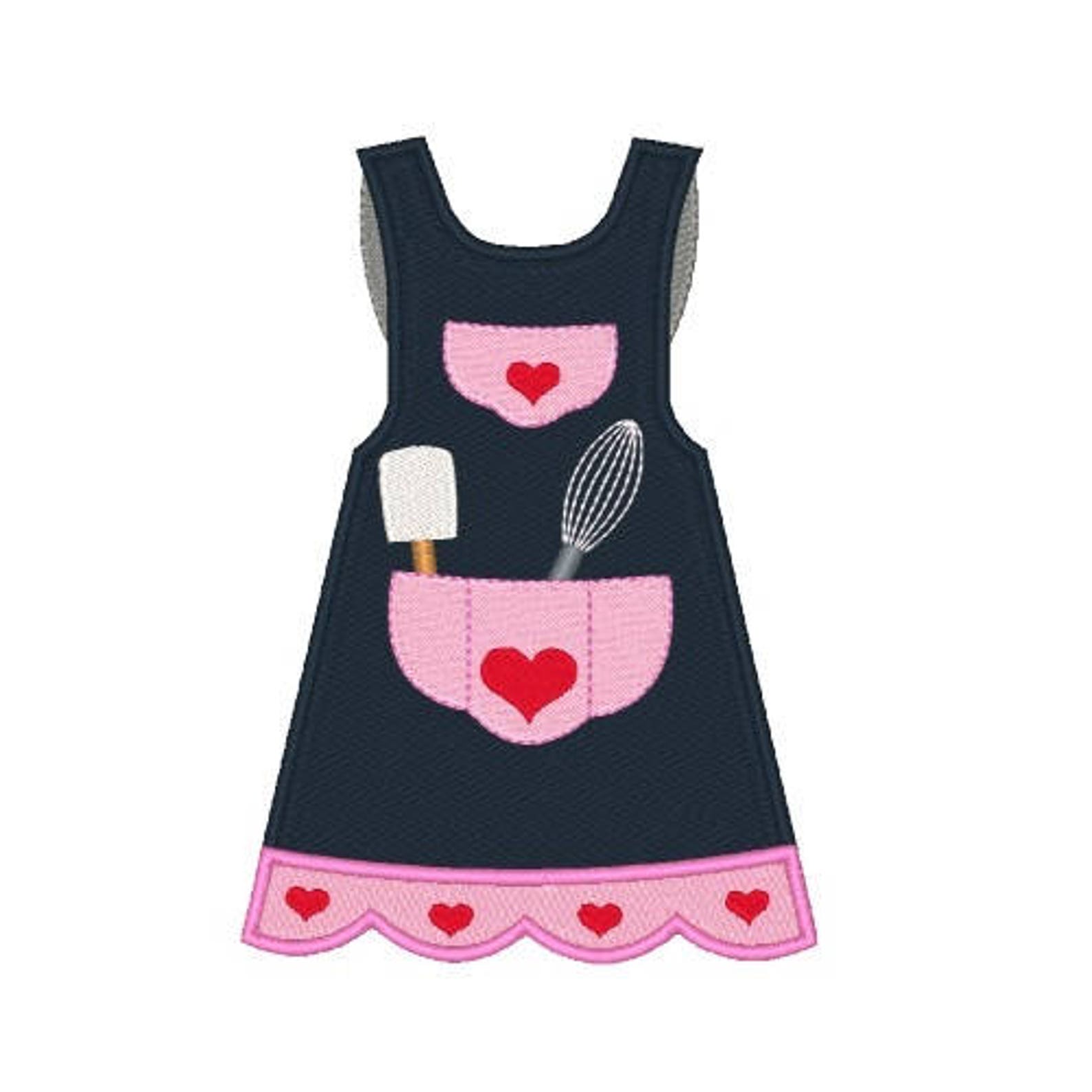 Apron Machine Embroidery Designs Kitchen Embroidery Design Etsy
