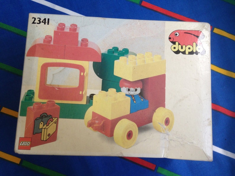 Vintage 1991 Lego Duplo Peters Holiday 2341 Mint In Etsy