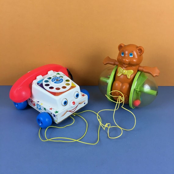 pull along phone toy