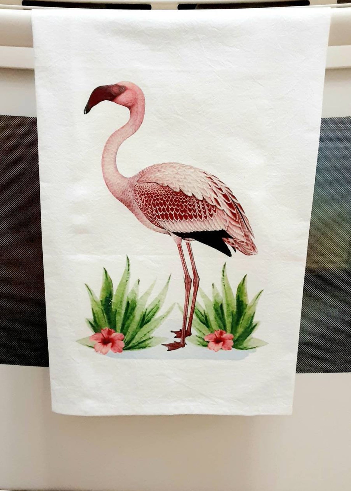 Flamingo Kitchen Towel