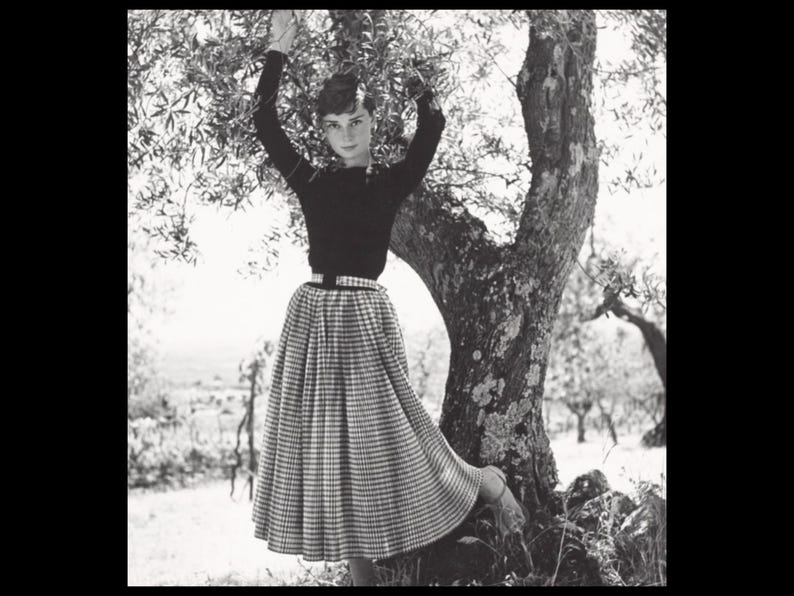 Rockabilly Ric Rac Vintage 1950s Alex Colman of California Rockabilly Swing Skirt, Red ...