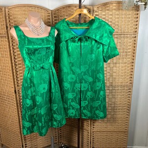Vintage 1950s Silk Satin Jacquard Wiggle Dress W/matching Swing Coat, Joan  Holloway, Marilyn, Liz, Doris Day, Mardi Gras Label, 34B, 24W - Etsy