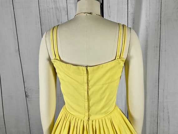 Sexy Bardot Style~ Vintage 1950s Strappy Fit + Fl… - image 8