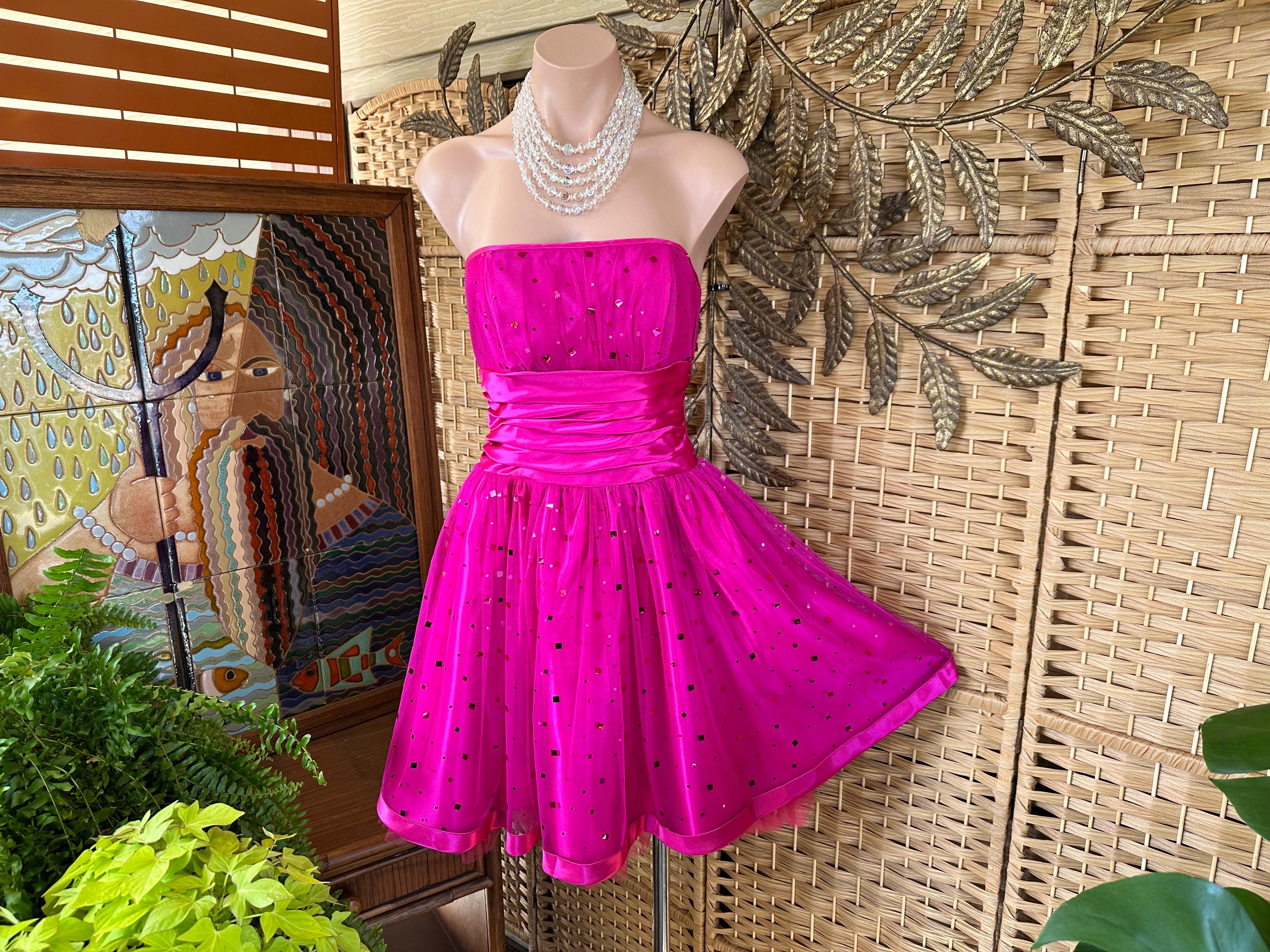hot pink maxi dresses Hot Pink Sleeveless Tiered Ruffle Maxi Dress main image 1