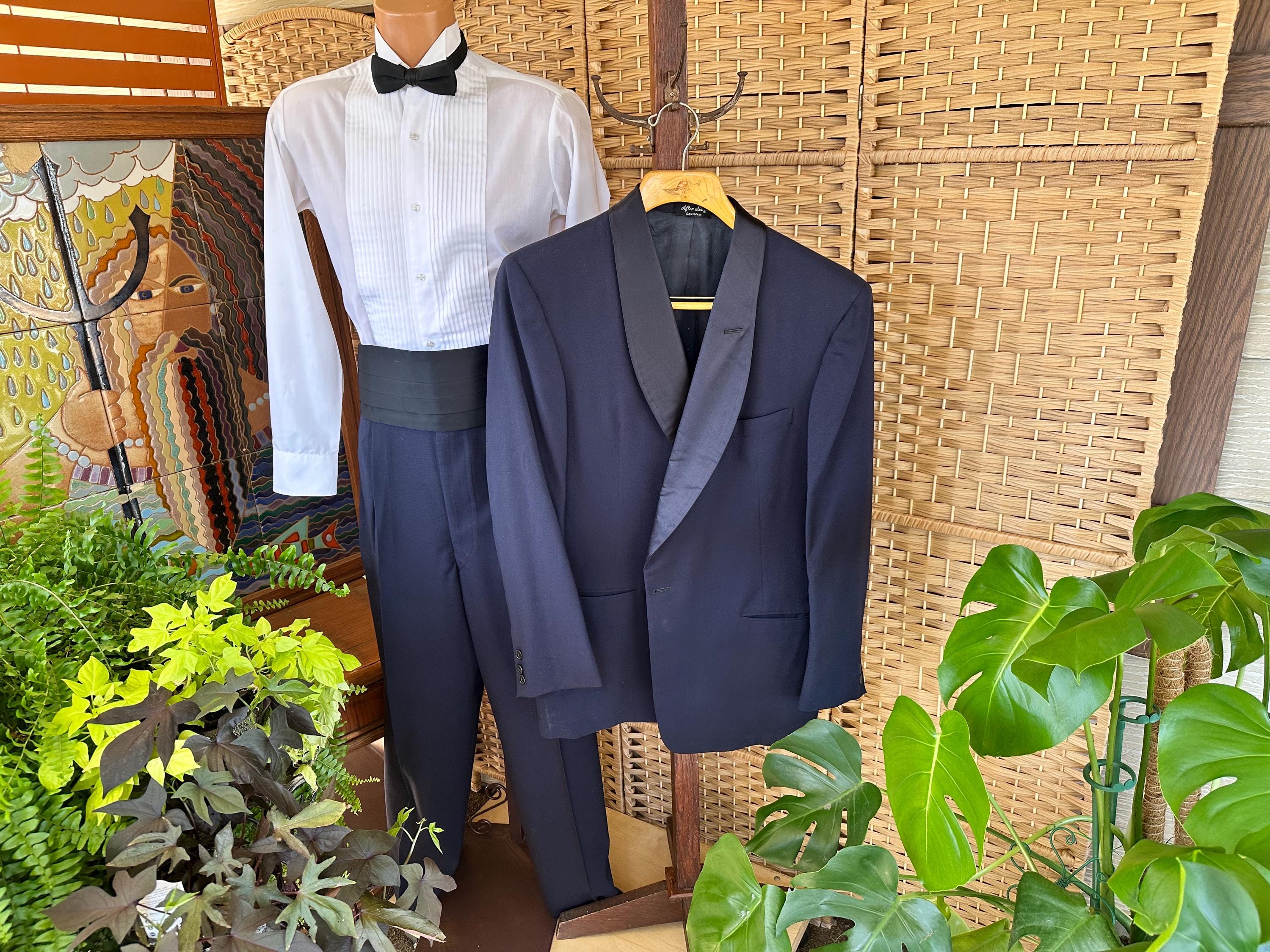 Vintage High Waisted Mens Suit - Main Image