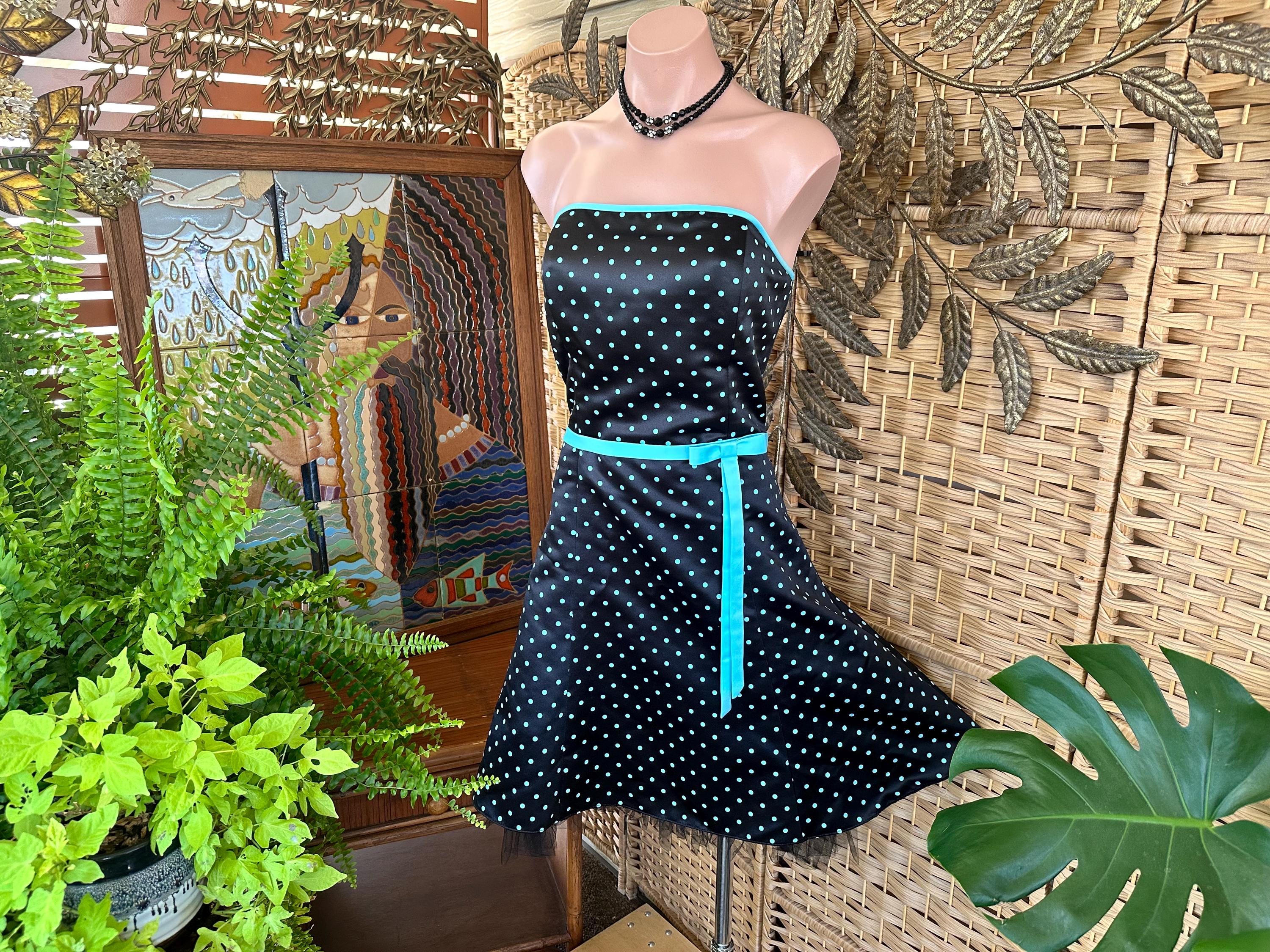 Polka Dot Strapless - Etsy Polka Dot Strapless - Etsy