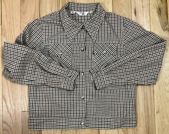 Plaid Levis Jacket - Etsy