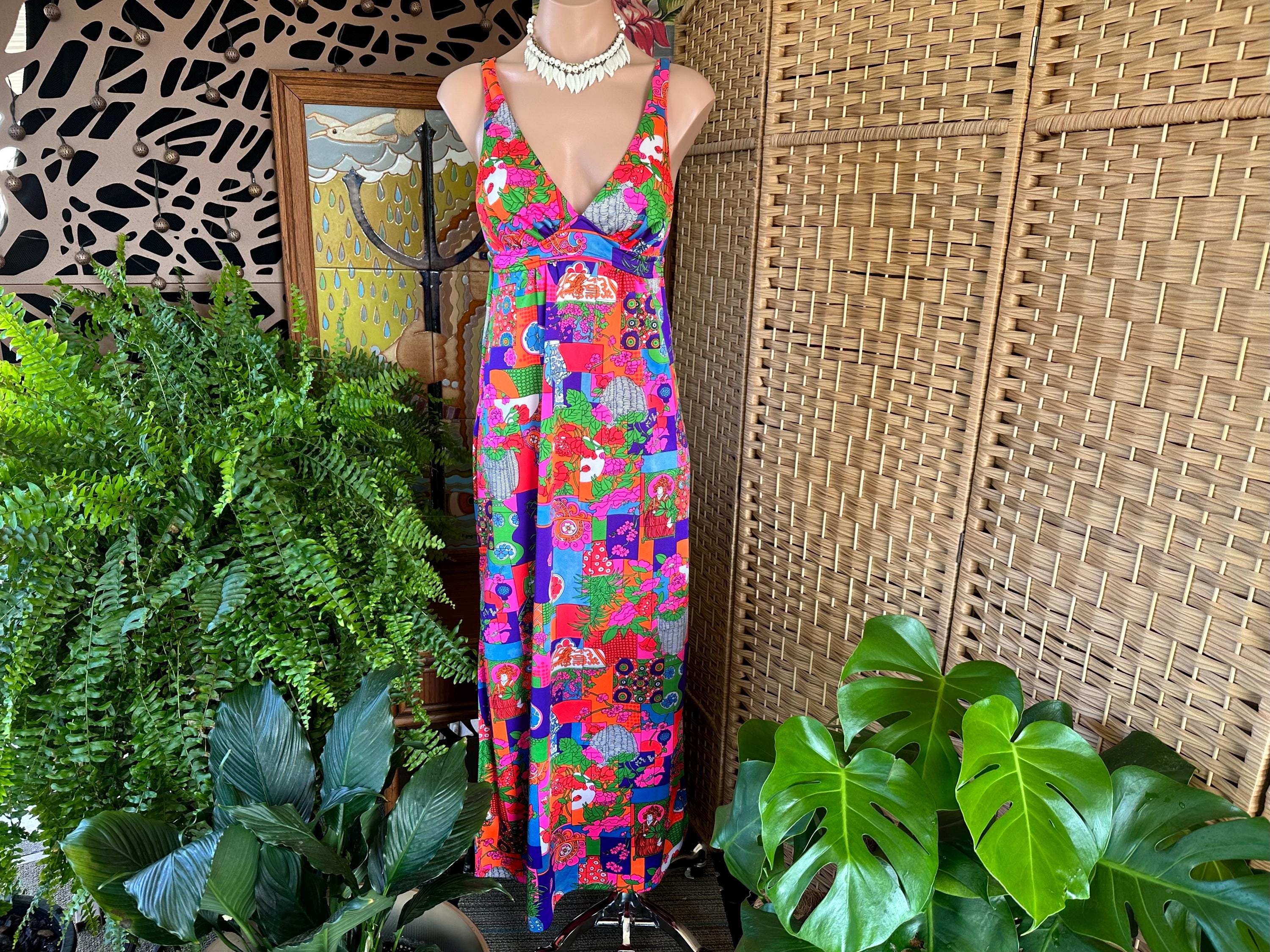 Geisha Maxi Dress - Etsy
