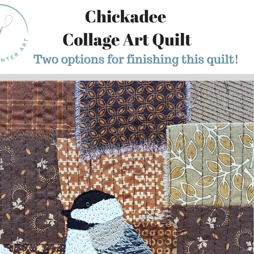 Quilt Magic DIY Chickadee Wall Hanging Kit - 6x6 Inch, No Sewing Required - View #11