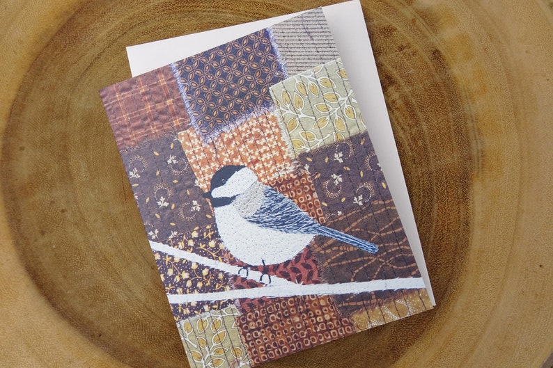 PDF Art QUILT PATTERN Chickadee / Bird Quilt Pattern / Quilting Patterns / Gifts for Quilters / Art Quilt Patterns / Chickadee Quilt image 7