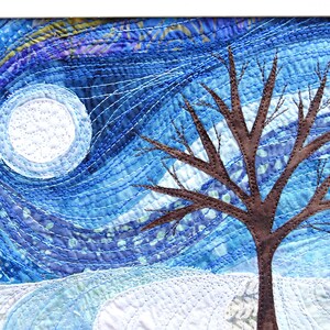 PDF Art QUILT PATTERN Winter Moon / Quilt Pattern / Quilting Patterns ...