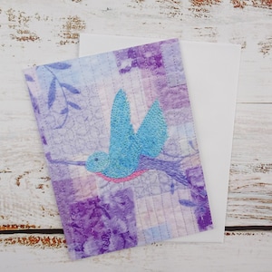 Hummingbird Print Card / Note Cards Handmade / Blank Note Cards / Blank Greeting Cards / Handmade Art Cards / Personal Stationary / Bird Art