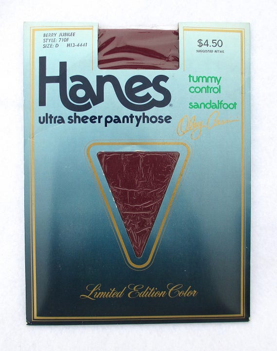 Hanes Absolutely Ultra Sheer Size Chart