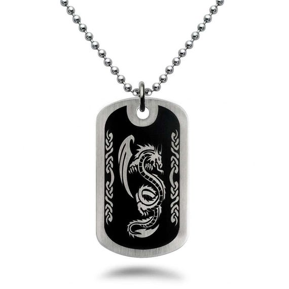 dragon dog tag