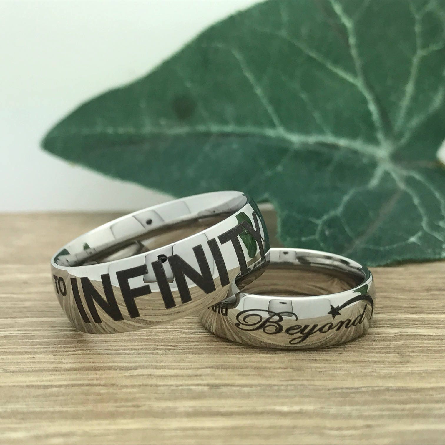 Personalized Infinity Couple Ring — Florence Scovel
