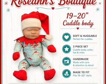19-20”  “Jack”  3 piece  cuddle body