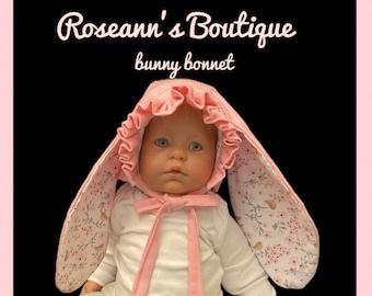 Bunny bonnet, Easter bonnet