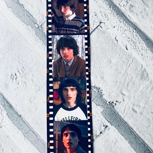 Photobooth, Film Strips, Stranger Things, Eddie, Steve, Max, Dustin, Eleven,Mike, Will,Robin, Lucas,Bookmark, Home Décor, Quality Prints NEW Mike