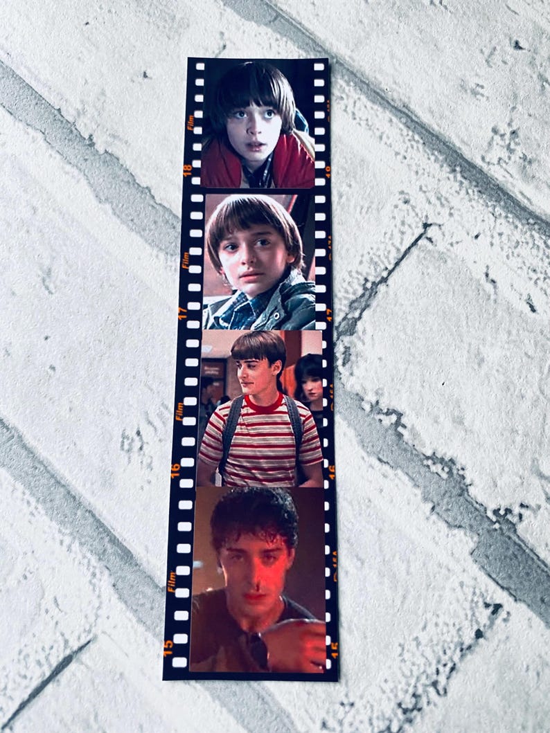 Photobooth, Film Strips, Stranger Things, Eddie, Steve, Max, Dustin, Eleven,Mike, Will,Robin, Lucas,Bookmark, Home Décor, Quality Prints NEW Will