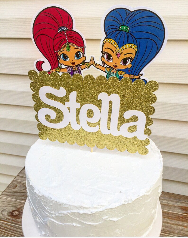 Shimmer and Shine Banner Shimmer and Shine Party Decorations Etsy