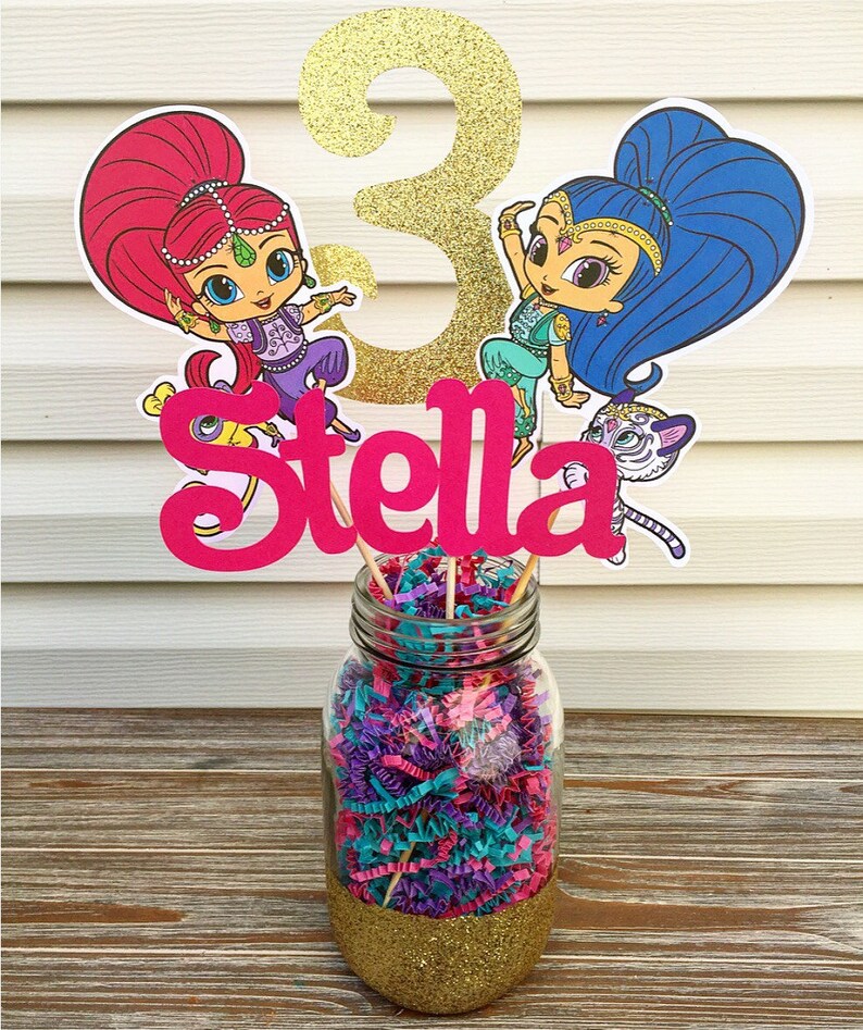 Shimmer and Shine Banner Shimmer and Shine Party Decorations Etsy