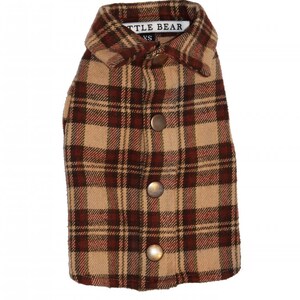 The Classic Button Up Dog Shirt Jacket in Red Plaid Flannel image 4