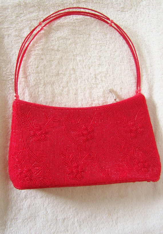 Exclusively Made For Arly's Red Handbag - with tin