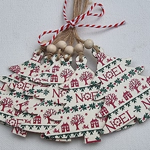 Emma Bridgewater Christmas inspired decorations,  Christmas tree decorations, Emma Bridgewater Christmas Noel, Secret Santa gift