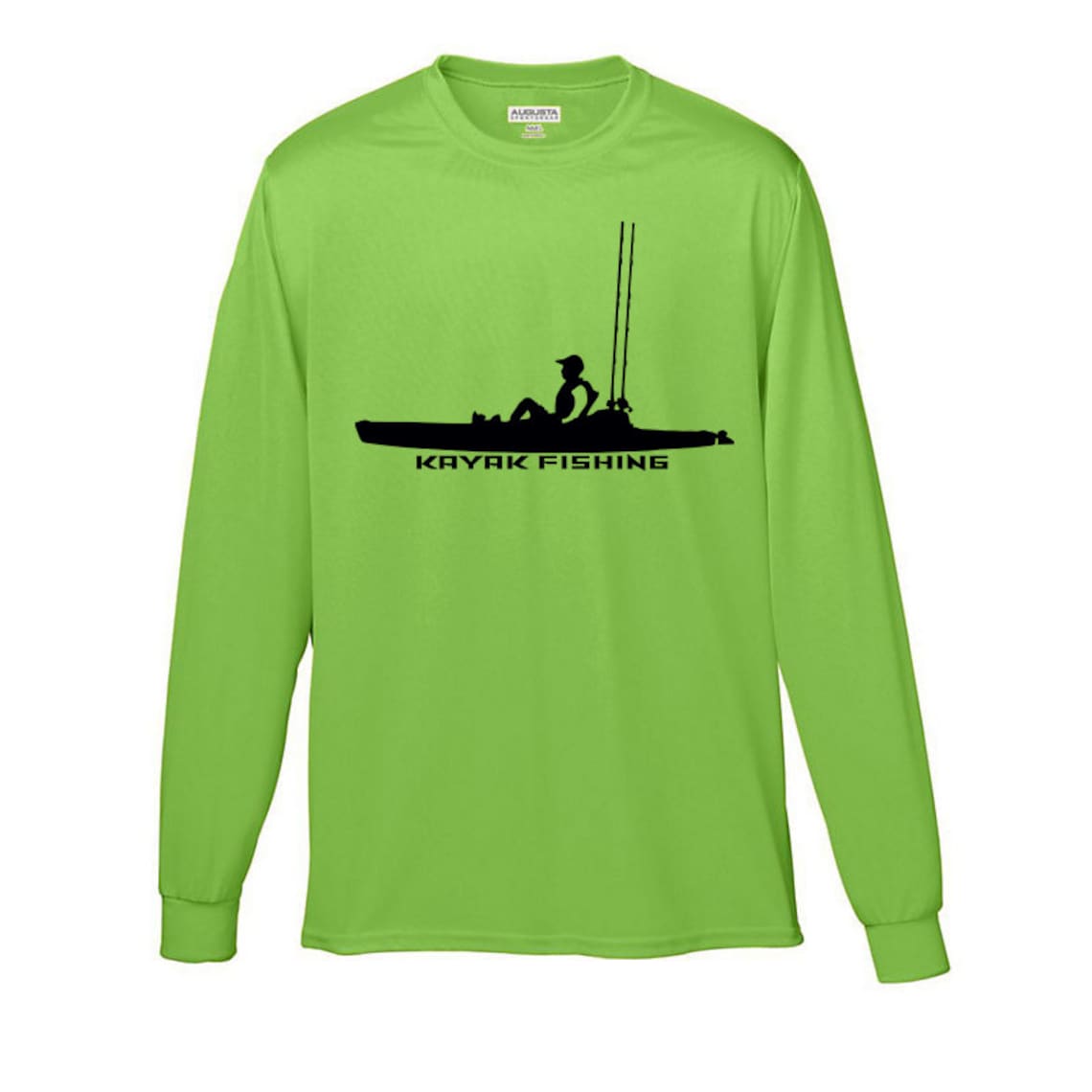High Visibility Kayak Fishing Long Sleeve Shirt Etsy