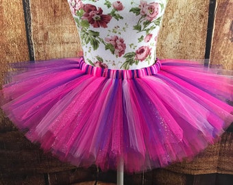 Pink cat tutu, Pink sparkle tutu, running tutu, princess tutu, women's costume, pink tutu, glitter tutu, tutu skirt, tutus for women,