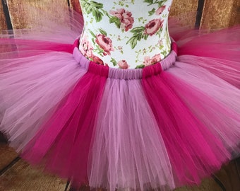 Stepsister pink tutu, Pink tutu, pink skirt, Valentine's tutu, Valentine's outfit, Valentine skirt, pink running skirt, running tutu