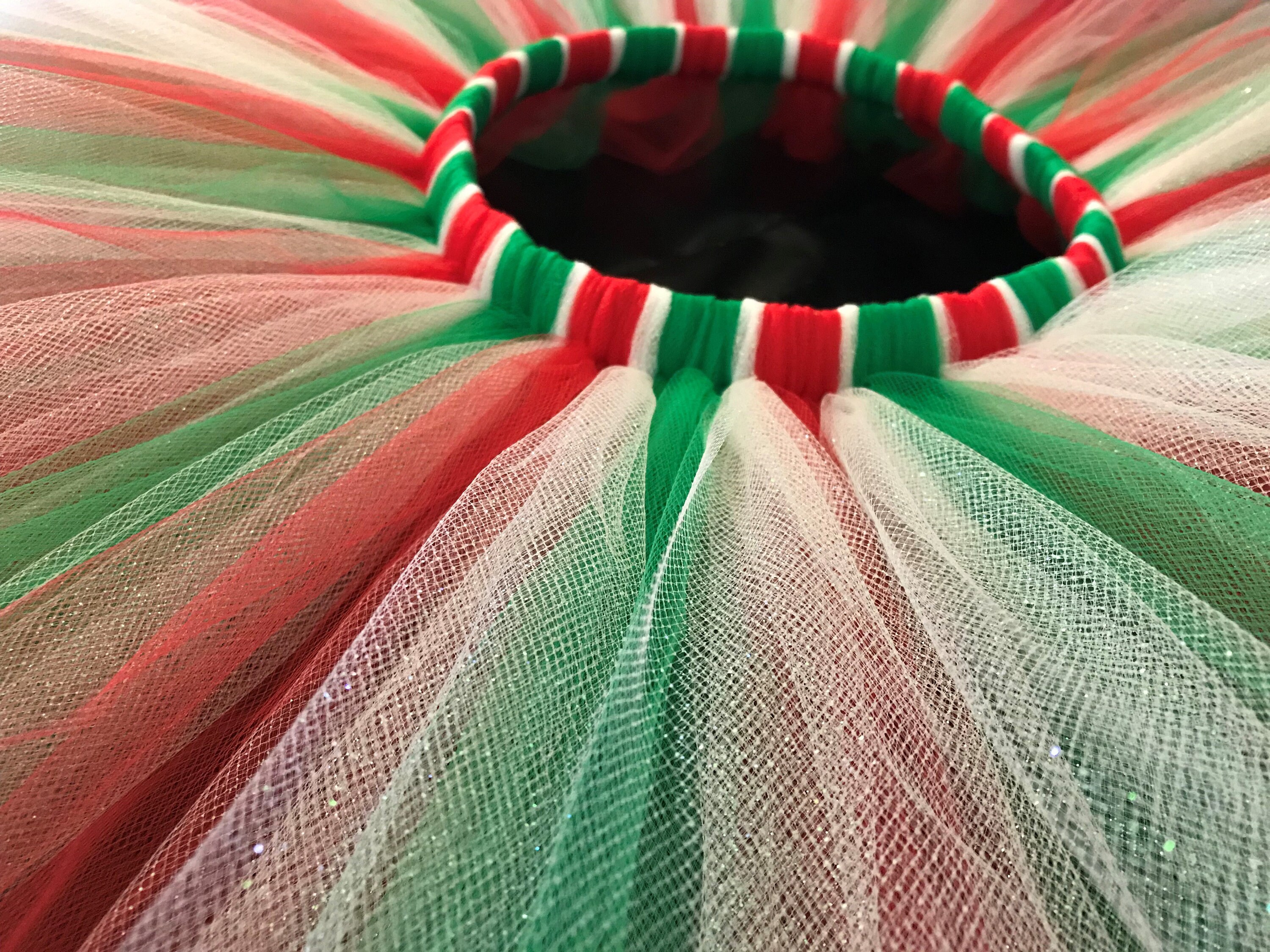 green and red tutu dress Green Satin Red Sequins Overbust Plus Size Corset Tissue Tutu Skirt 44 (for waist Size 48