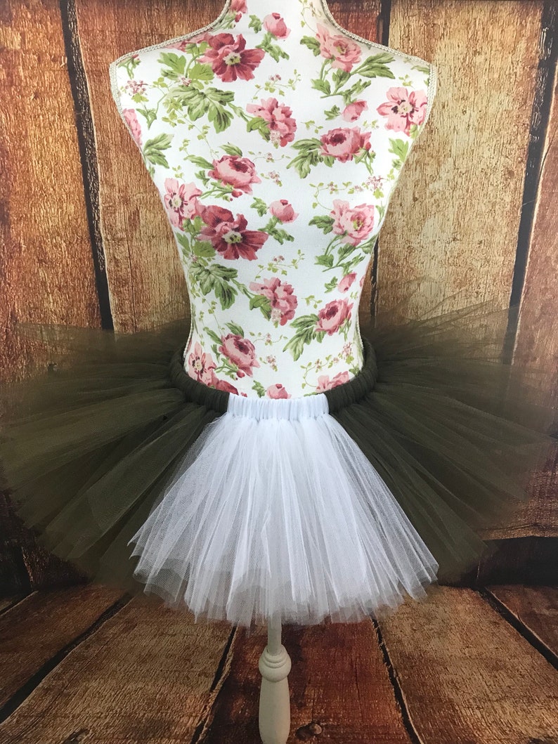 white tutu dress plus size