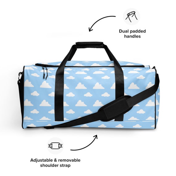 Cloud Print Duffle Bag 