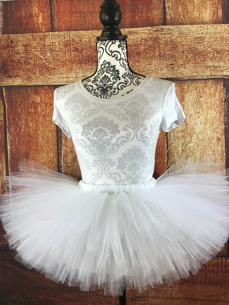 white bride tutu