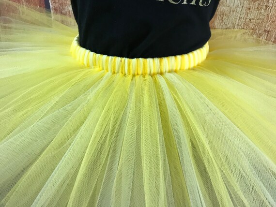 yellow tutu baby