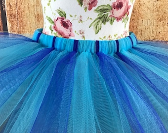 Alien tutu, Super Hero tutu, blue tutu, 4th of July tutu, Patriotic, running tutu, princess tutu, tutu skirt, tutus for women, tutu costume