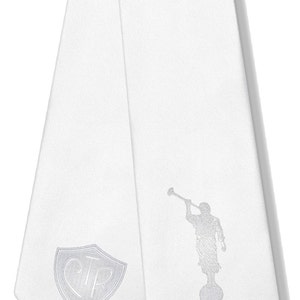 Fortaleza Brazil LDS Embroidered Temple Ties