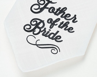 Father of the Bride & Dad Wedding Handkerchiefs