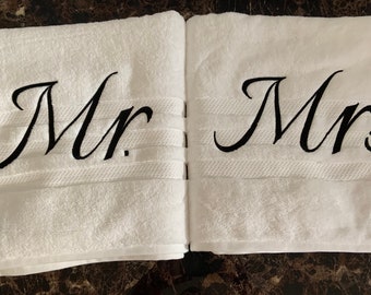 Mr. and Mrs. Towels