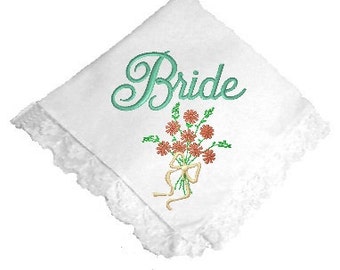 Bridal Wedding Handkerchiefs