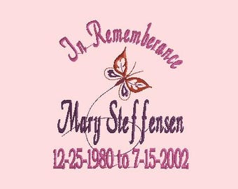 In Rememberance Handkerchiefs