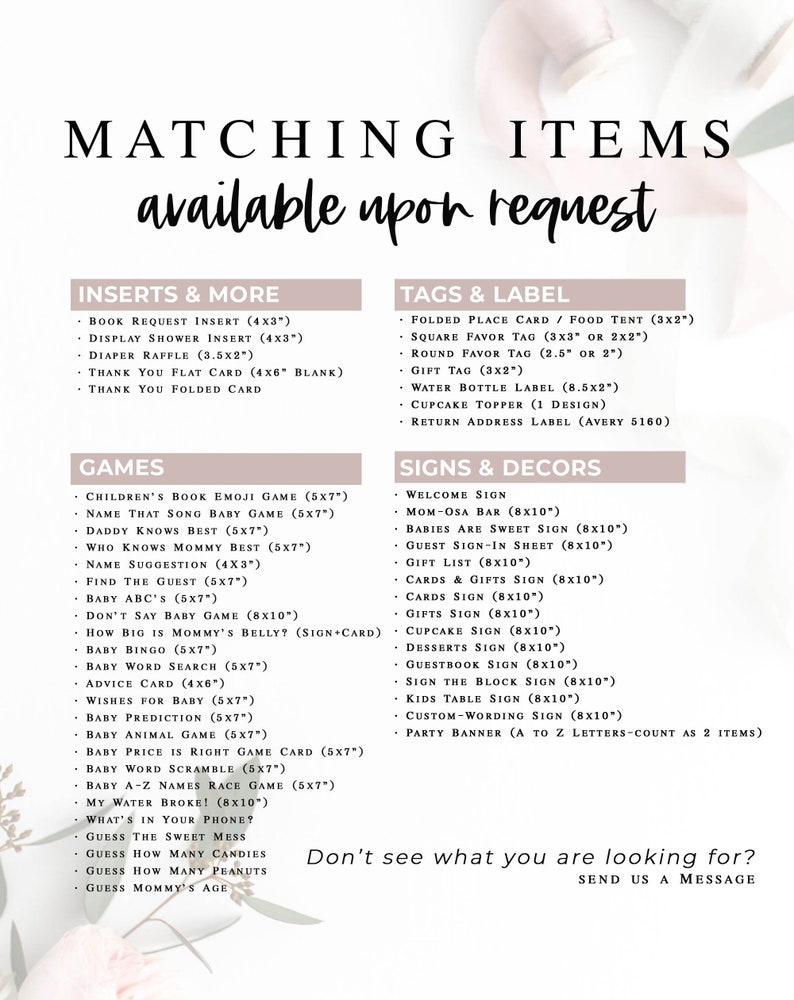 EDITABLE Blush Pink Rose Gold Elephant Baby Shower Invitation Etsy