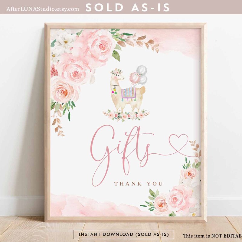 Llama Baby Shower - Etsy