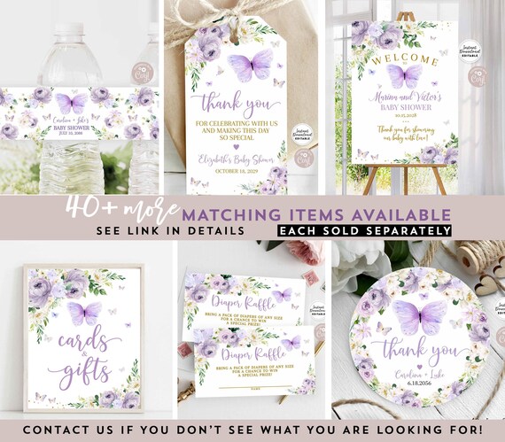 Tender Thoughts Thank You Cards Floral 4 Assorted Thank You Cards (50 Pack) With Envelopes & Stickers Greeting Cards Bulk, Watercolor Delicate Wildflower For Birthday, Baby... Country Wedding Thank You Cards