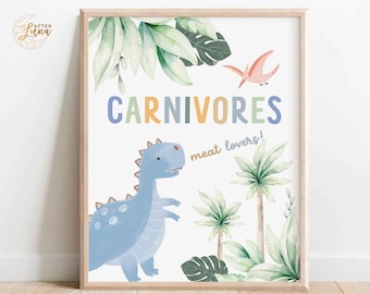 Carnivore Table Sign | Etsy